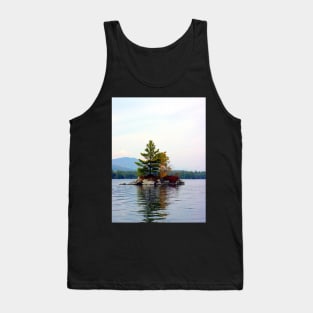 Lonely Island of Fall Tank Top